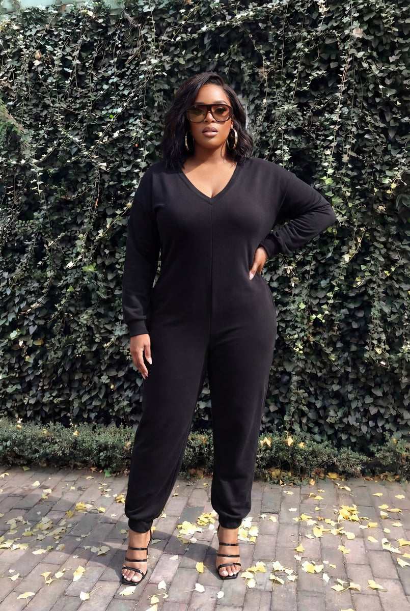 LYNN TYPE 30 JUMPSUIT ブラック Always Onyx Jumpsuit– Eleven 60