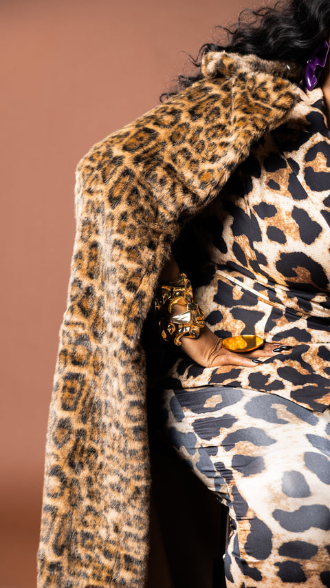 Boss Babe Leopard Coat