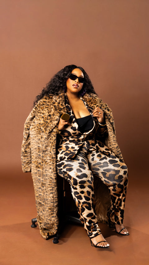 Boss Babe Leopard Coat